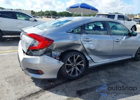 2020 Honda Civic Sport from USA, damaged, VIN 2HGFC2F89LH594616